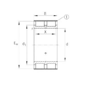 Bantalan RSL185012-A INA