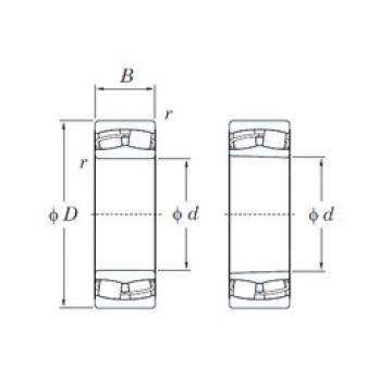 Bantalan 23024RHK KOYO