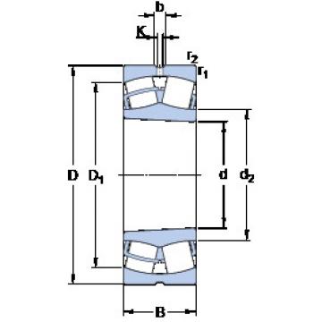 Bantalan 22234 CCK/W33 SKF