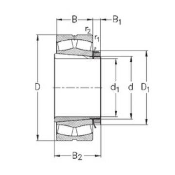 Bantalan 22215-E-K-W33+H315 NKE