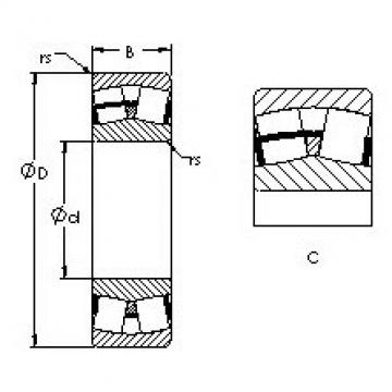 Bantalan 22210C AST