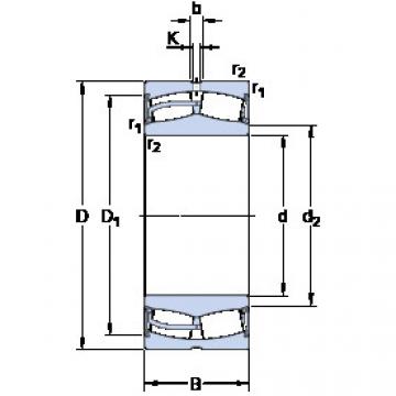 Bantalan 23140-2CS5/VT143 SKF