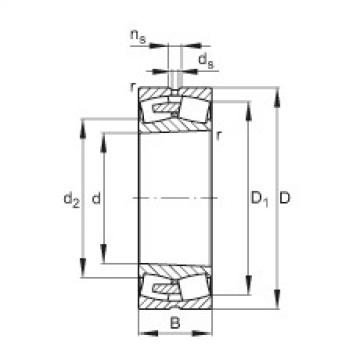 Bantalan 23180-E1A-K-MB1 FAG