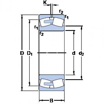 Bantalan 248/670 CAMA/W20 SKF