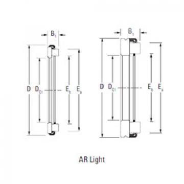 Bantalan AR 18 90 155 Timken