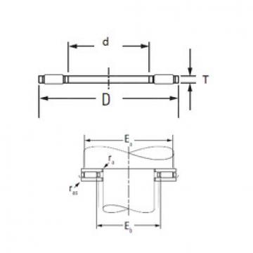 Bantalan AXK3047 Timken