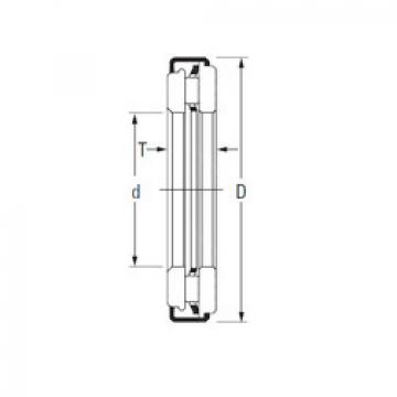 Bantalan AXZ 5,5 6 14 Timken