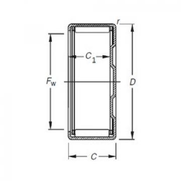 Bantalan BK4020 Timken