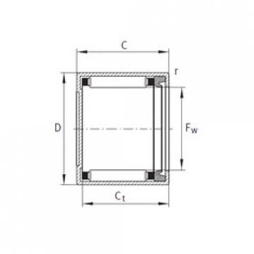 Bantalan BK1012-RS" INA