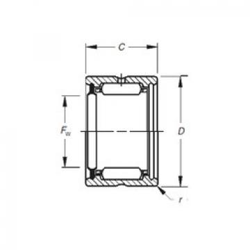 Bantalan HJ-142216RS Timken