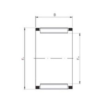 Bantalan KZK20X26X17 ISO