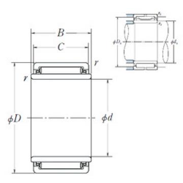 Bantalan LM354525 NSK