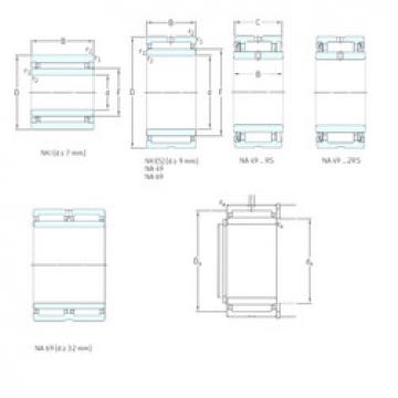 Bantalan NA6903 SKF