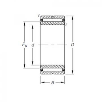 Bantalan NA4828 Timken