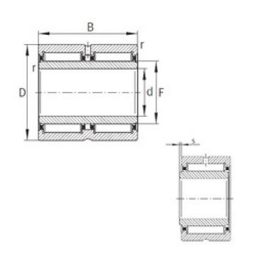 Bantalan NA6908-ZW-XL INA