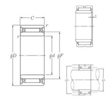 Bantalan NK9/12T2+IR6×9×12 NTN