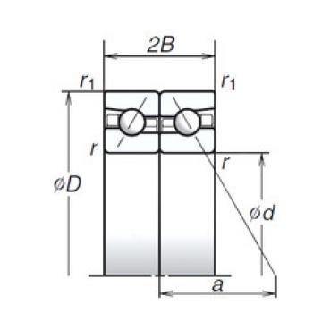 Bantalan 105BTR10S NSK