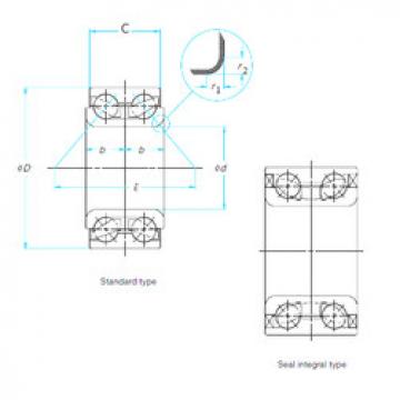 Bantalan 45BVV08-11 NACHI