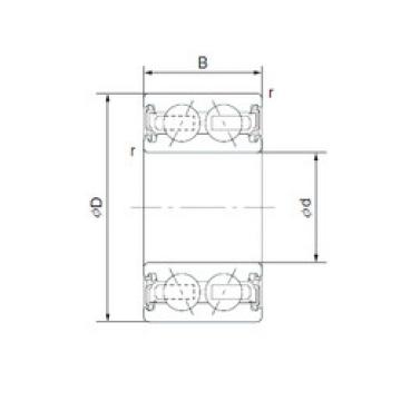 Bantalan 4608-1AC2RS CYSD