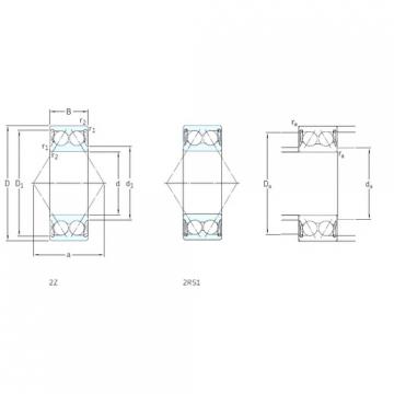 Bantalan 3306A-2Z SKF