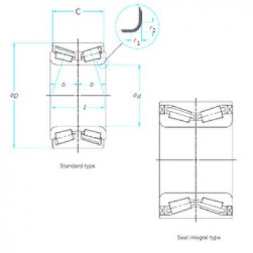 Bantalan 4T-CRI0760 NTN