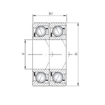 Bantalan 7005 CDT ISO