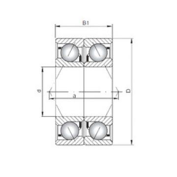 Bantalan 7224 CDB ISO