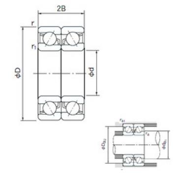 Bantalan 7028CDB NACHI