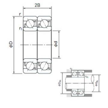 Bantalan 7024DT NACHI