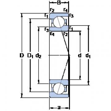 Bantalan 71924 CE/HCP4A SKF