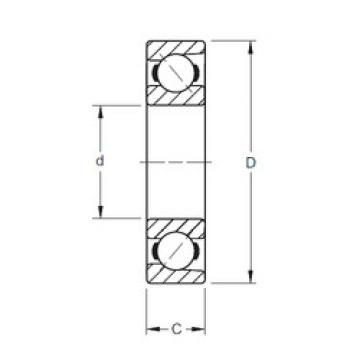 Bantalan 7203W Timken