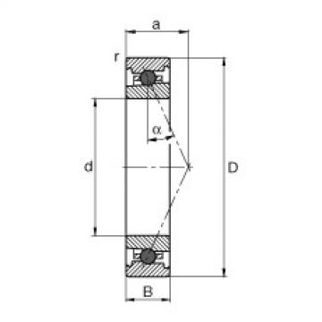 Bantalan HC7007-E-T-P4S FAG