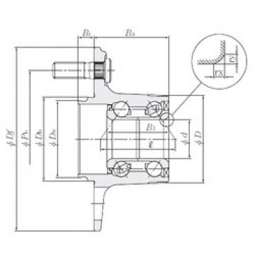 Bantalan HUB028-16 NTN