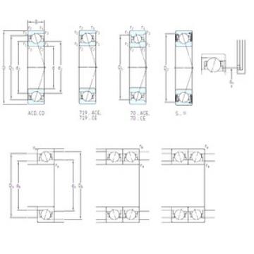 Bantalan S71915 ACB/P4A SKF