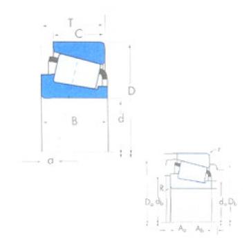 Bantalan LM806649/LM806610 Timken