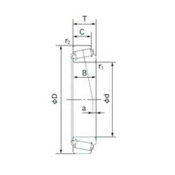 Bantalan 13682/13620 NACHI