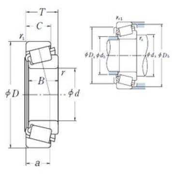 Bantalan 25578/25523 NSK