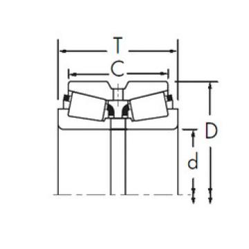 Bantalan 05079/05185D+X1S-05079 Timken