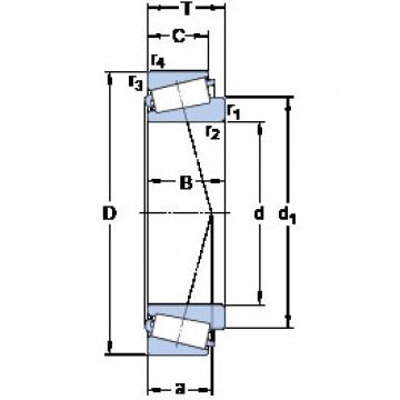 Bantalan 1380/1328/Q SKF