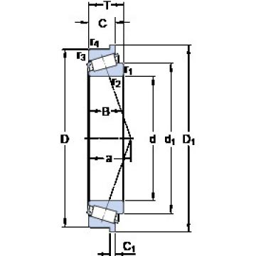 Bantalan 32309 BRJ2/QCL7C SKF