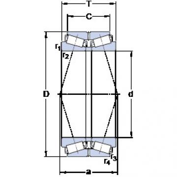 Bantalan BT2B 332823/HA1 SKF