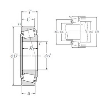 Bantalan 4T-15580/15523 NTN