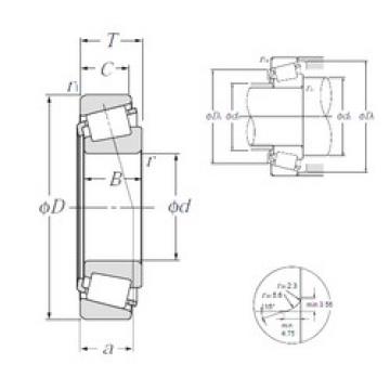 Bantalan 4T-LM67048/LM67010 NTN