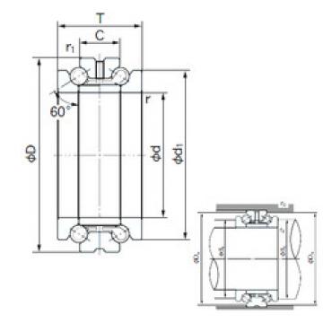 Bantalan 150TAD20 NACHI