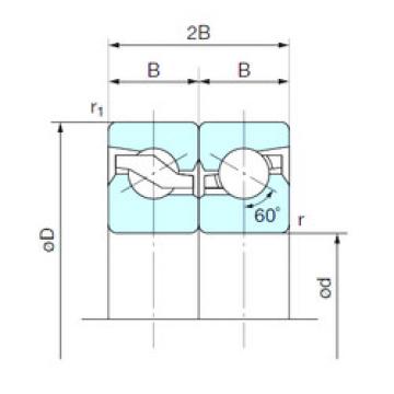 Bantalan 30TAB06DB NACHI