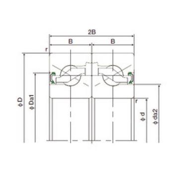 Bantalan 30TAB06DF-2NK NACHI