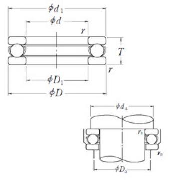 Bantalan 51316 NSK