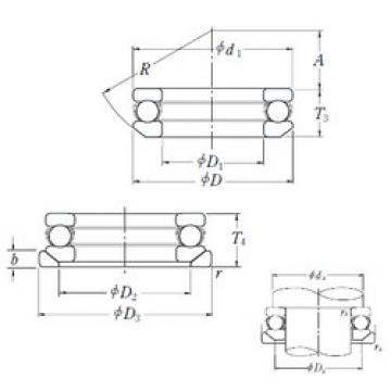 Bantalan 53408U NSK