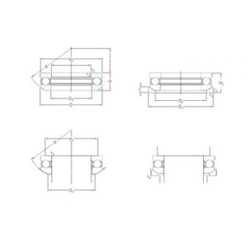 Bantalan 53311+U311 SKF