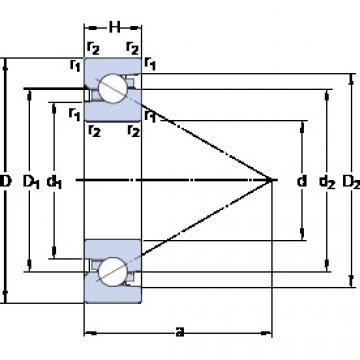 Bantalan BSD 3062 C SKF